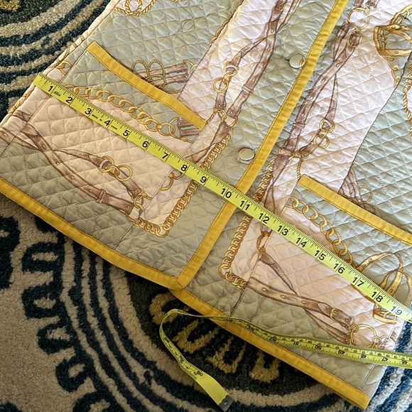 Revato Balestra Quilted Vest Silk Made in Italy - Picture 6 of 7